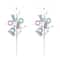 Glitzhome® 28" Easter Glitter Egg, Bunny & Donuts Picks Set